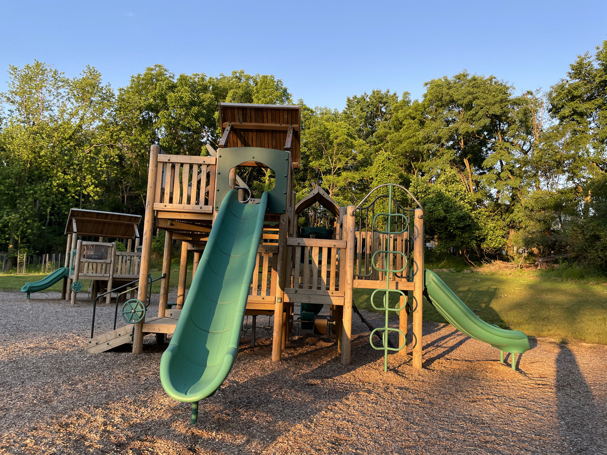 Playground at Bruno Sammartino Park In Ross Township