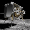 Peregrine on the Moon&#039;s surface, View 1 (Image: Astrobotics).