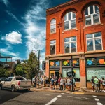 Walk In Pittsburgh&#039;s East Liberty  - Summer 2024 (Across Pittsburgh)  -040