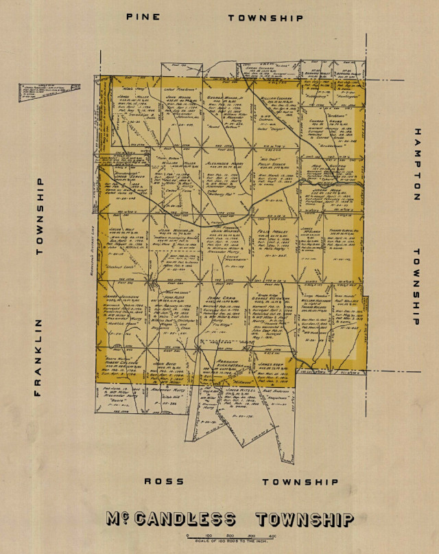 Map of McCandless Township