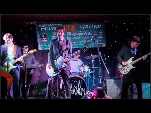 Neon Vanadium at the Millvale Music Festival 2024